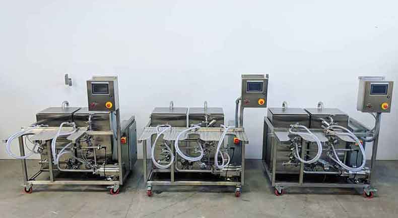 Keg Washer 2 Head Three Side By Side