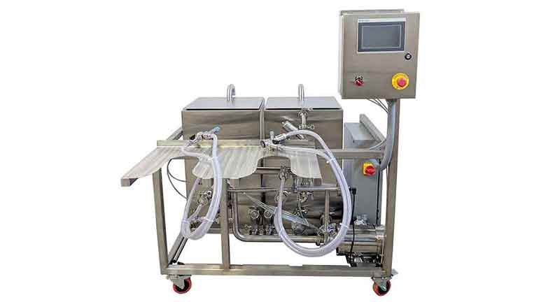 Keg Washer 2 Head on White Background